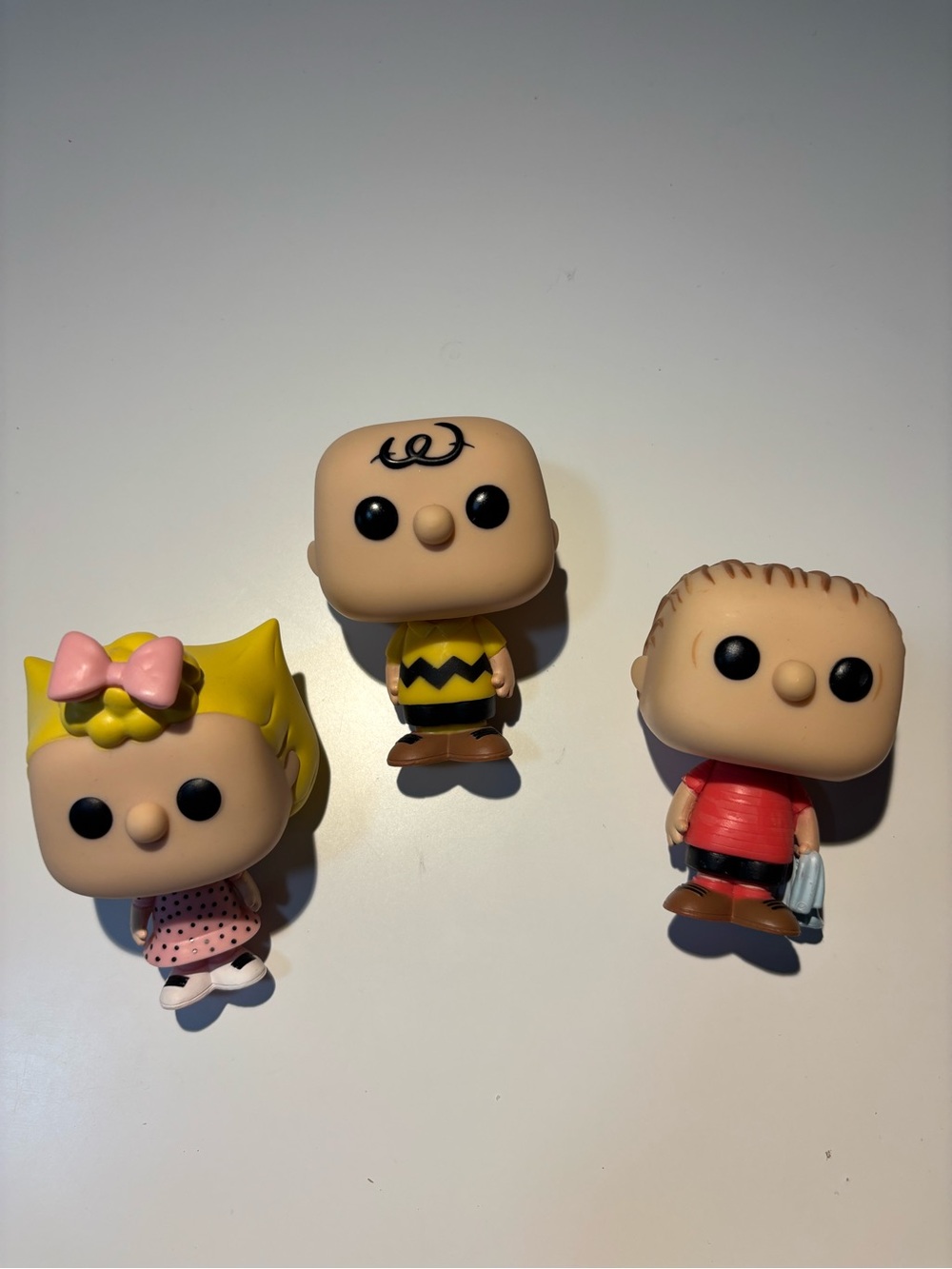 Funko Peanuts Trio - Charlie Brown, Linus, and Sally
